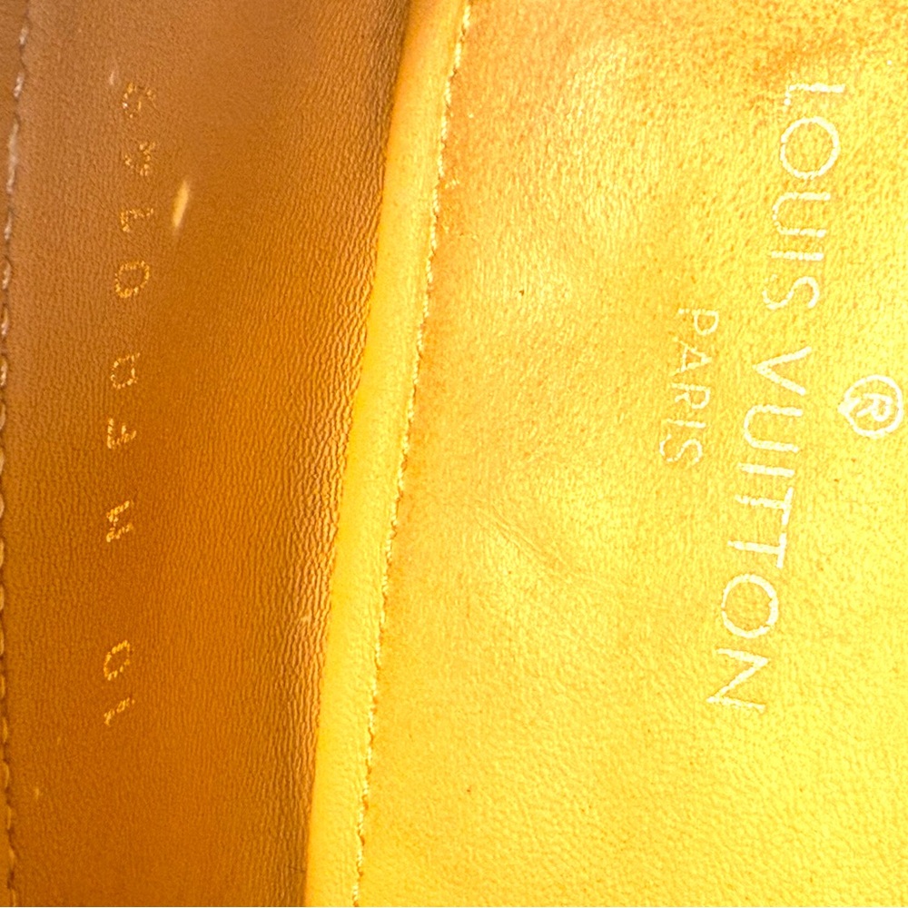 Louis Vuitton Black Leather Loafers Size 10 - Picture 9 of 10